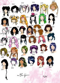 Hairstyles Makeup Beautiful Woman Anime Hairstyles Anime