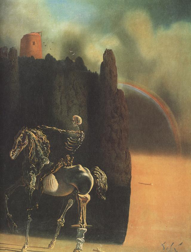 Salvador Dali - Horseman of Death