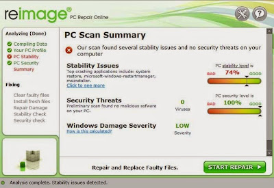 Can't uninstall Reimage Repair