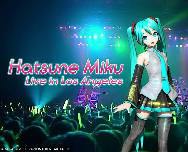 初音ミク LA 公演  5曲目から7曲目まで