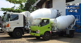 gambar mobil truk molen