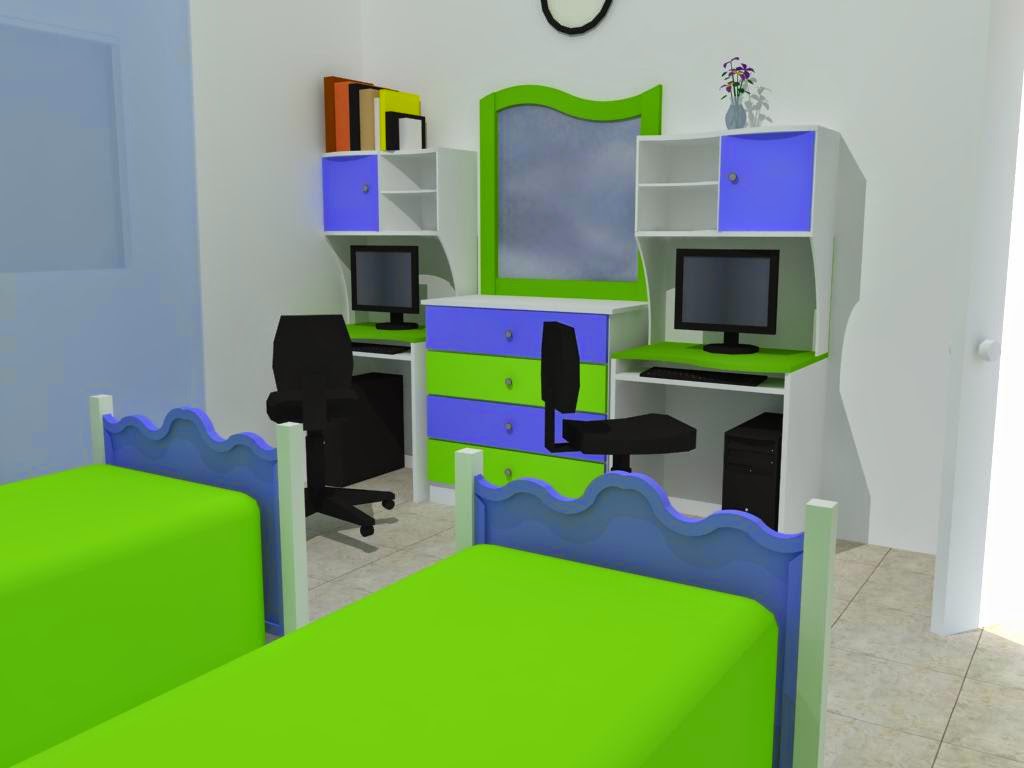 AMER Designer تصميم غرفة نوم صبايا (شبابية) AMER Designer تصميم غرفة نوم صبايا (شبابية)