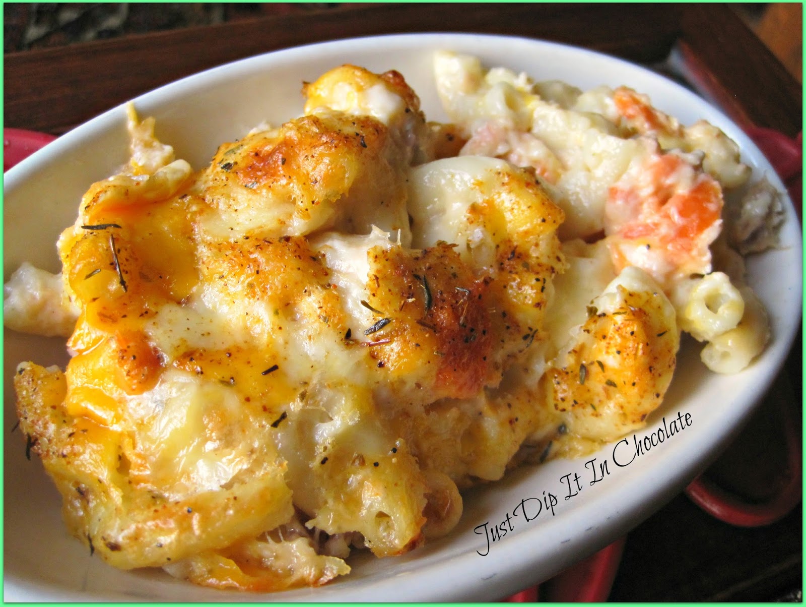 Just Dip It In Chocolate The Cheesiest Salmon Mac'n Cheese Recipe