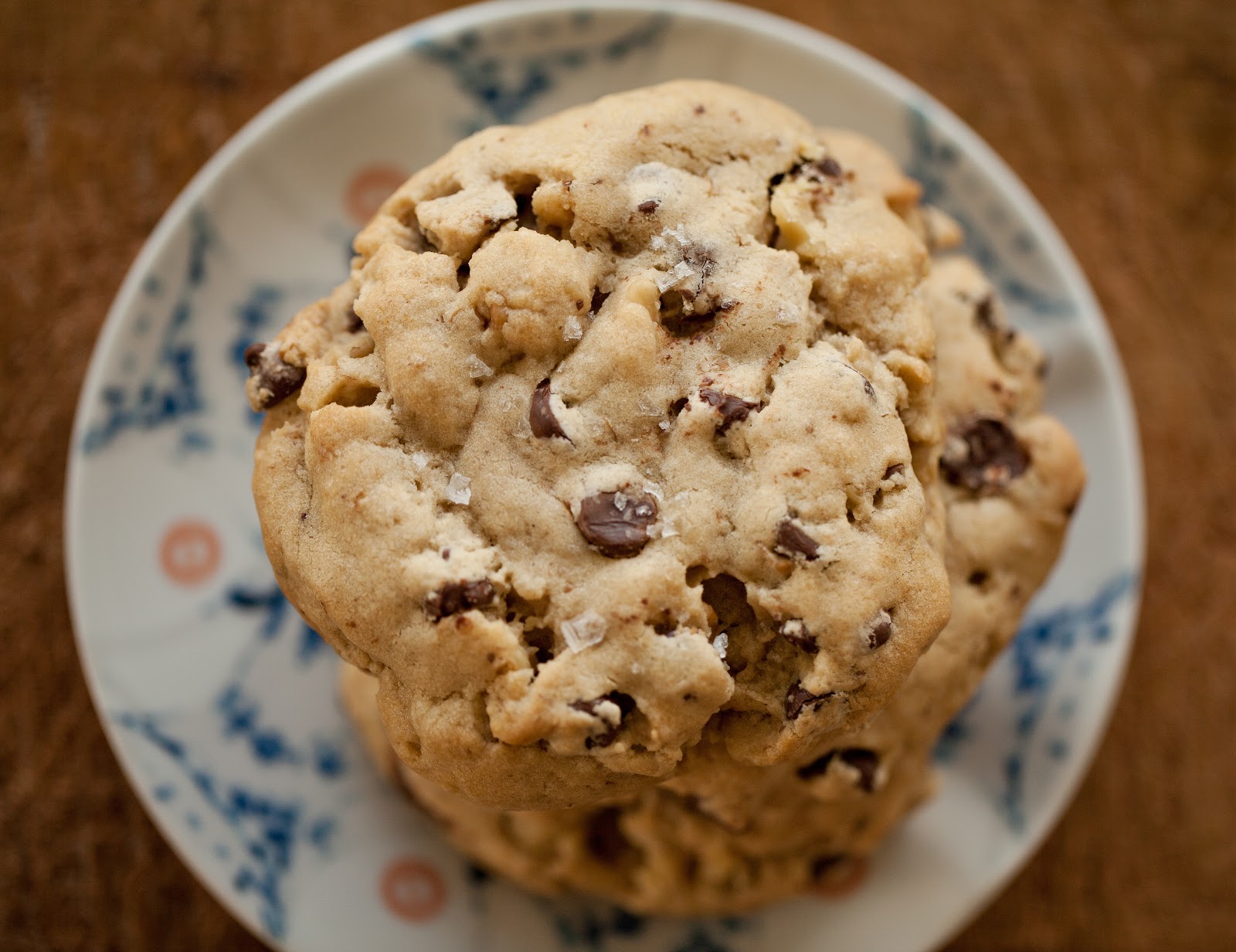 flour child LevainInspired Chocolate Chip Walnut Cookies
