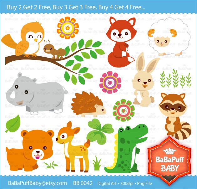 My Creative Design Artwork: Printable Cute Animals