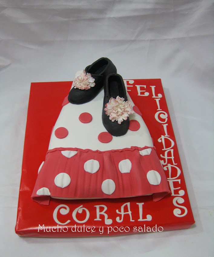 Falda Flamenca Para Coral
