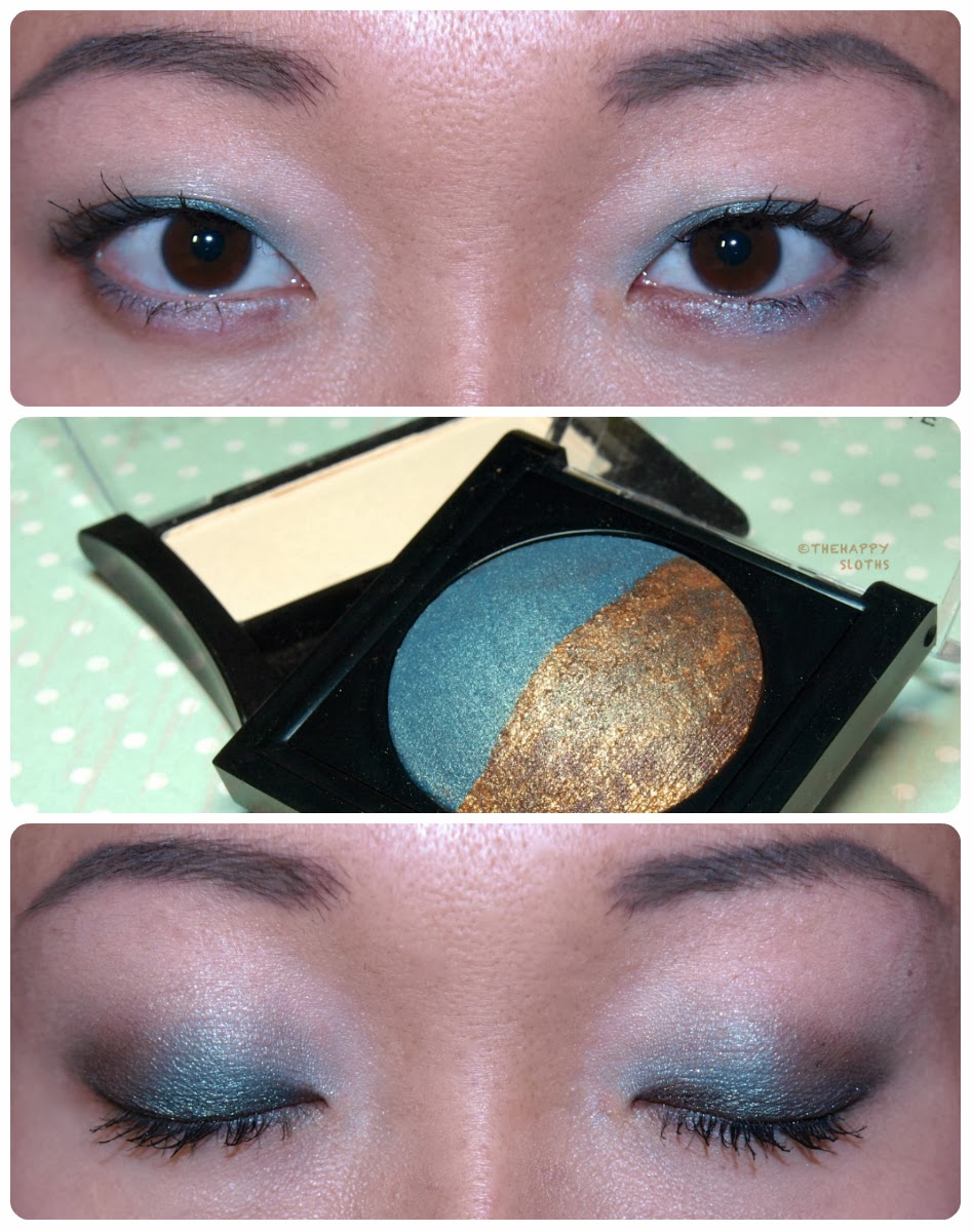 Maybelline Eye Studio Eyeshadow in "Teal Takeover" & Expert Wear Single