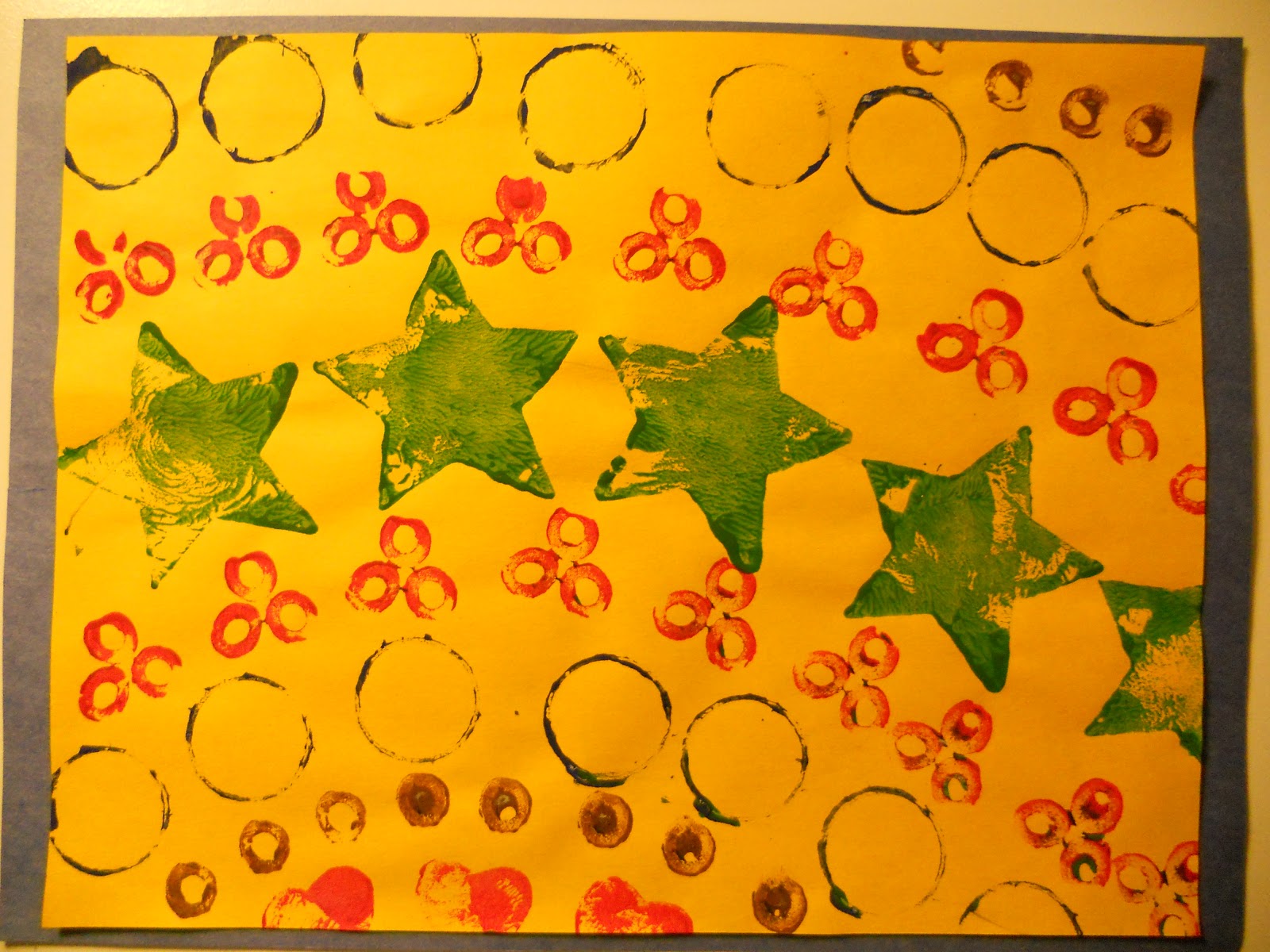 Create Art With Mrs. P! Homemade Stamps for Printmaking