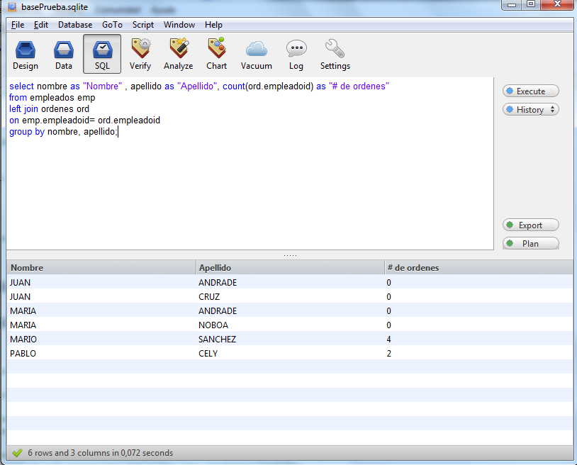 using sqlitemanager using sqlitemanager