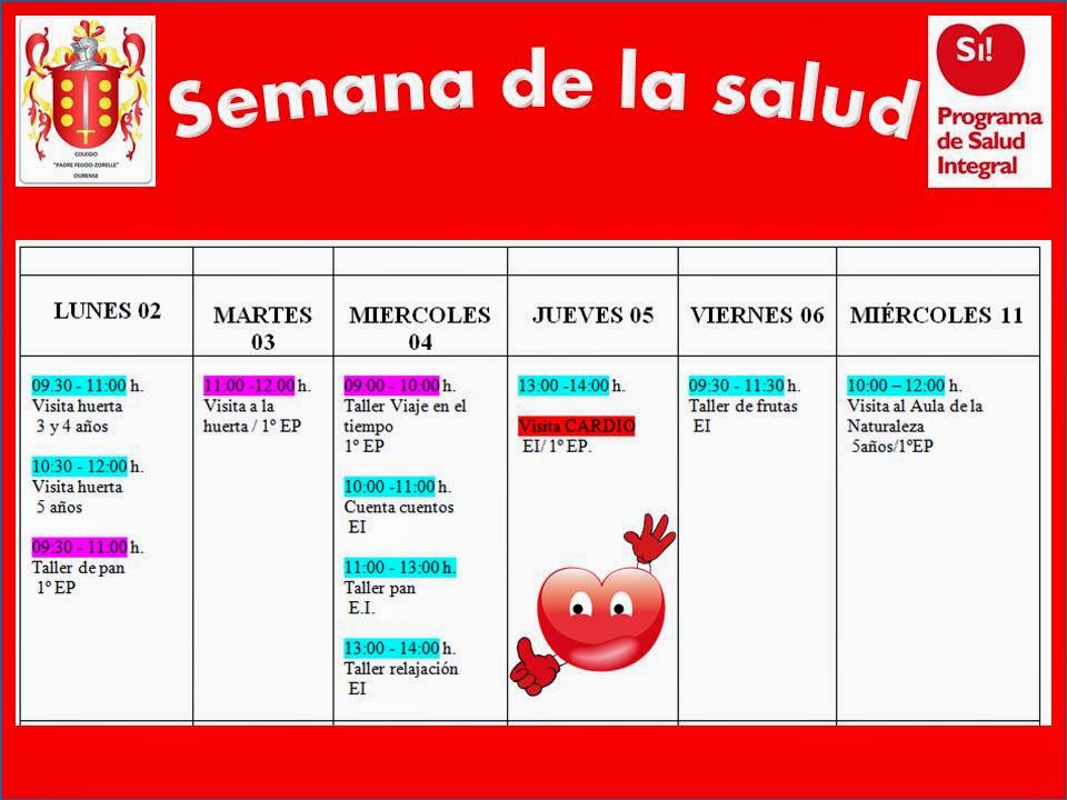 Nuestra semana saludable