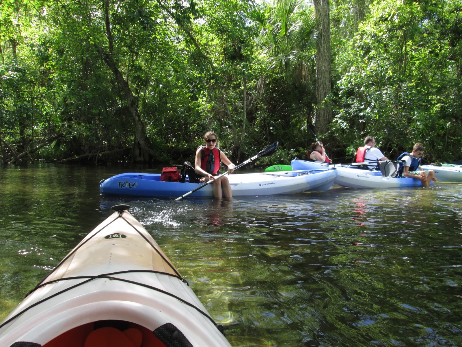 Central Florida Kayak Tours Vacationing in Orlando, off the beaten