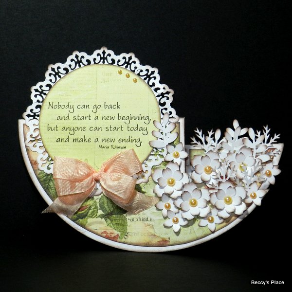 Beccy's Place Tutorial Circle SideStep Card