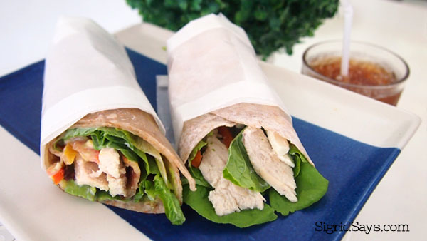 chicken wraps - healthy snacks - Bacolod Cupcake Cafe - Bacolod restaurants - Bacolod blogger - food blogger - food