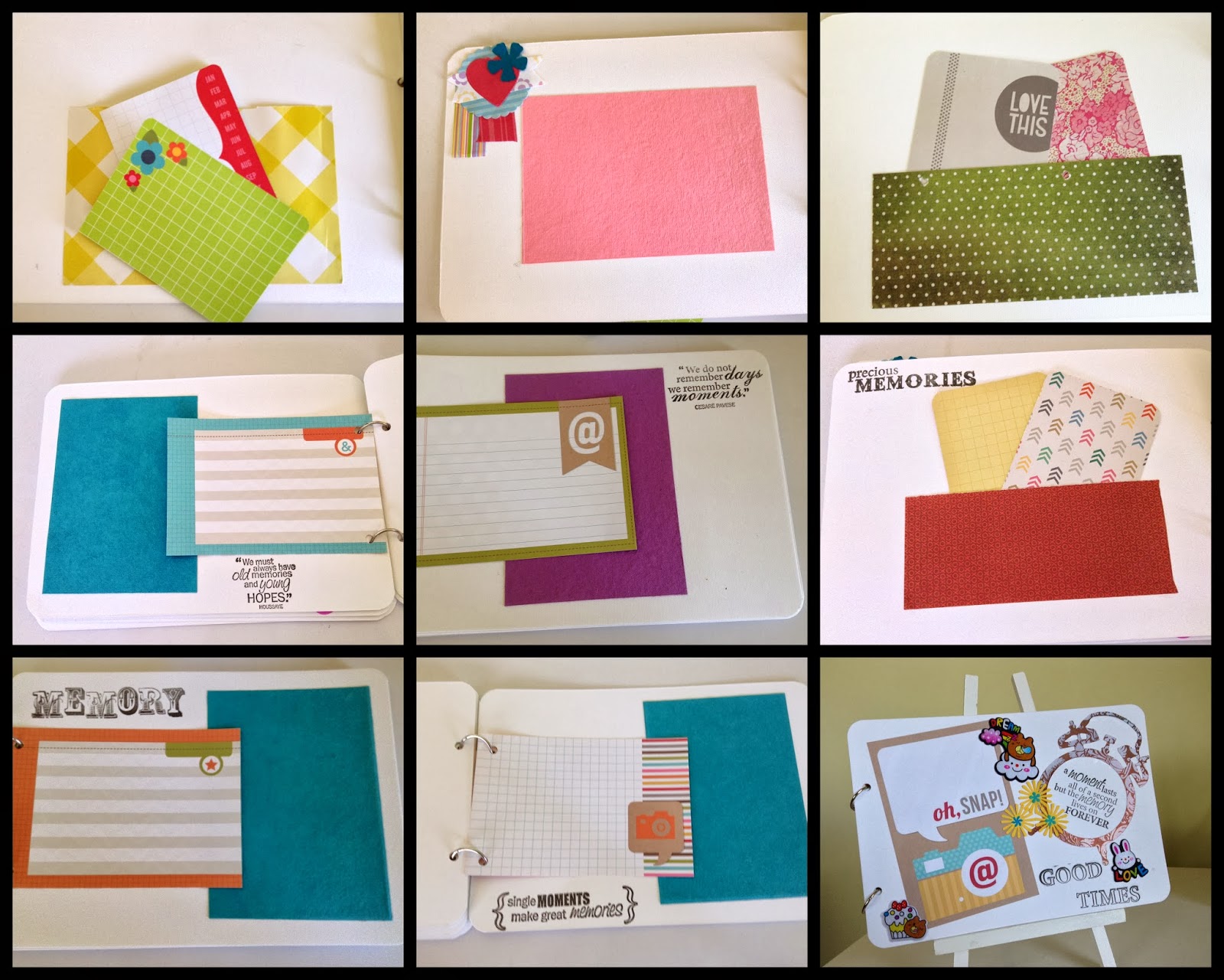HappyMomentzz crafting by Sharada Dilip Handmade Memory Scrapbook for