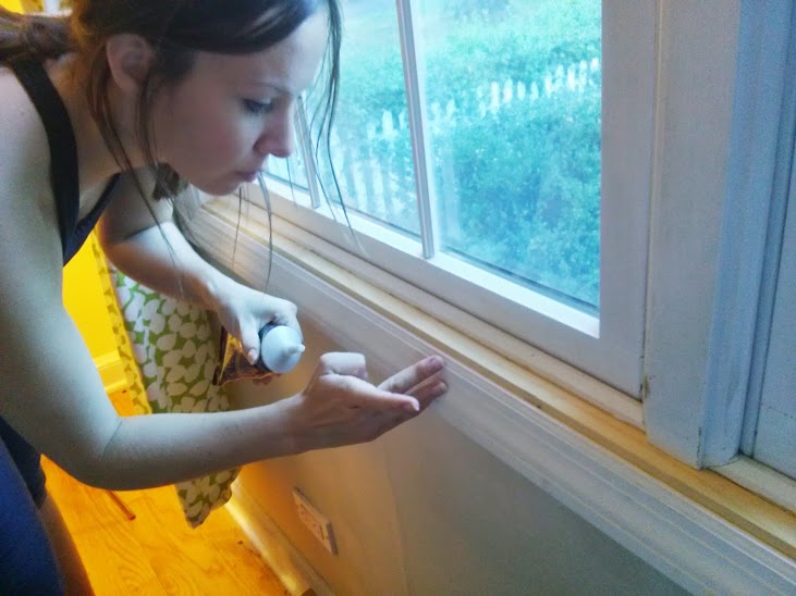 Our Big House How to Fix Damaged Interior Window Trim