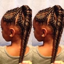 African Traditional Dresses Braid Styles For Black Kids