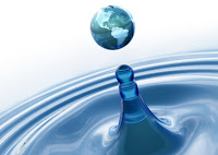 An image of a water drop that could save this earth