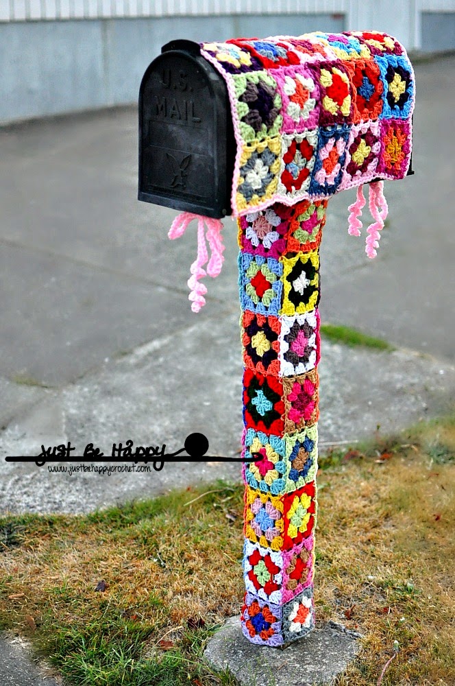 Inspirasi Karya Rajutan Yarn Bombing Street Art yang Wow She Nisa
