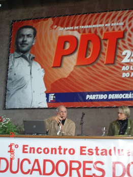 ENCONTRO ESTADUAL DE EDUCADORES DO PDT