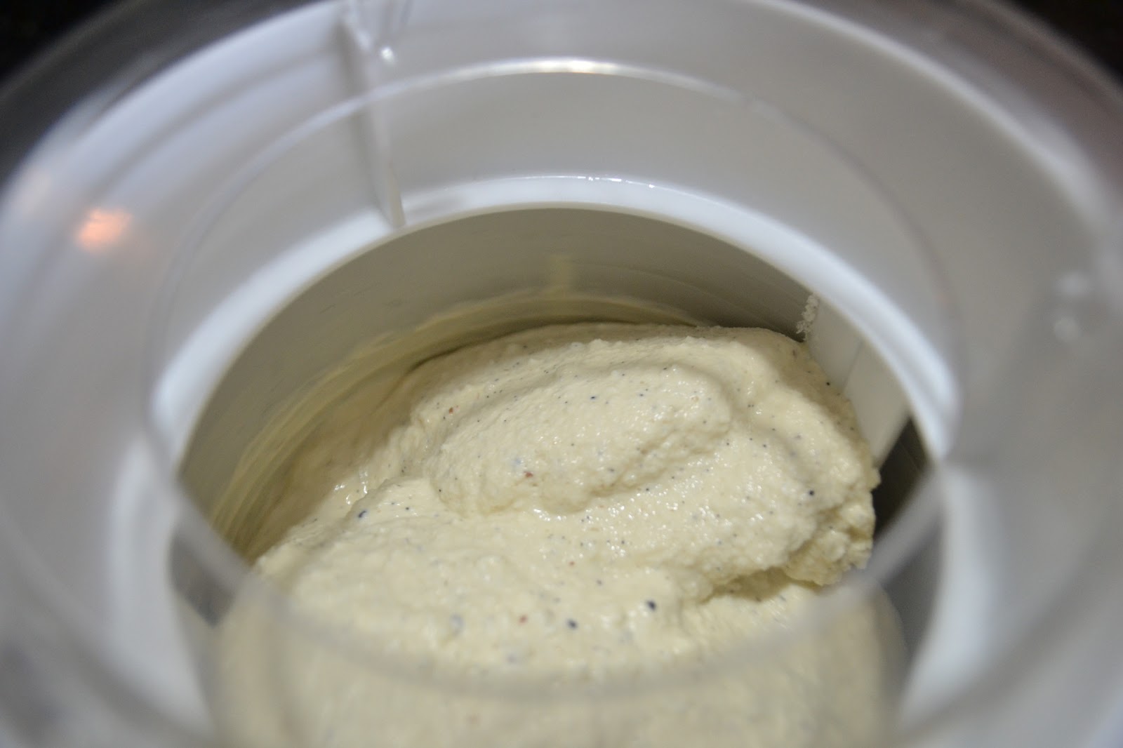 Greedy Girl Vanilla bean, Grapenut Icecream (NO EGGS)