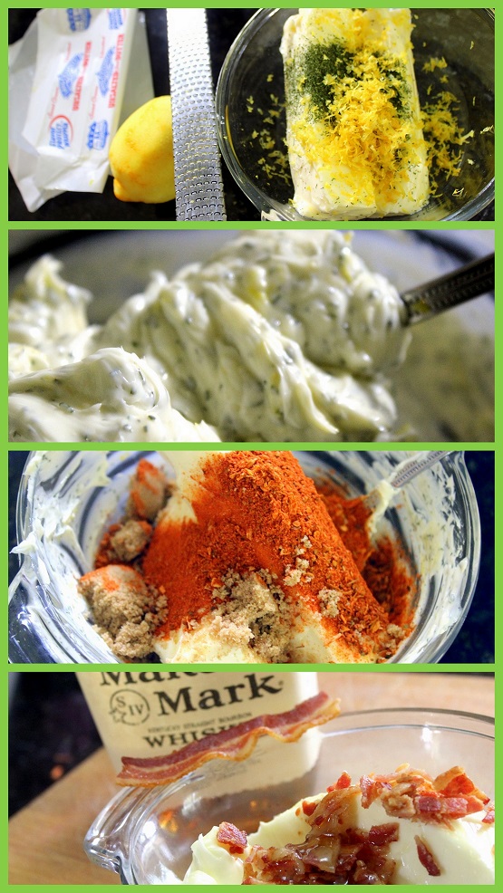 52 Ways to Cook Compound Butter 3 Recipes HONEY BOURBON BACON