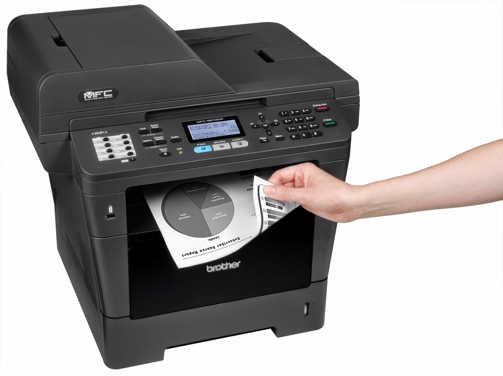 INFOR GUTESA Impresora Multifuncional Laser MFC 8910DW brother