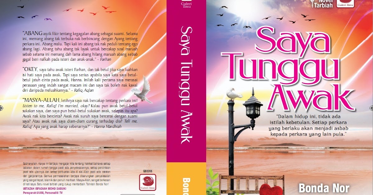 novel dakwah Saya Tunggu Awak Prolog