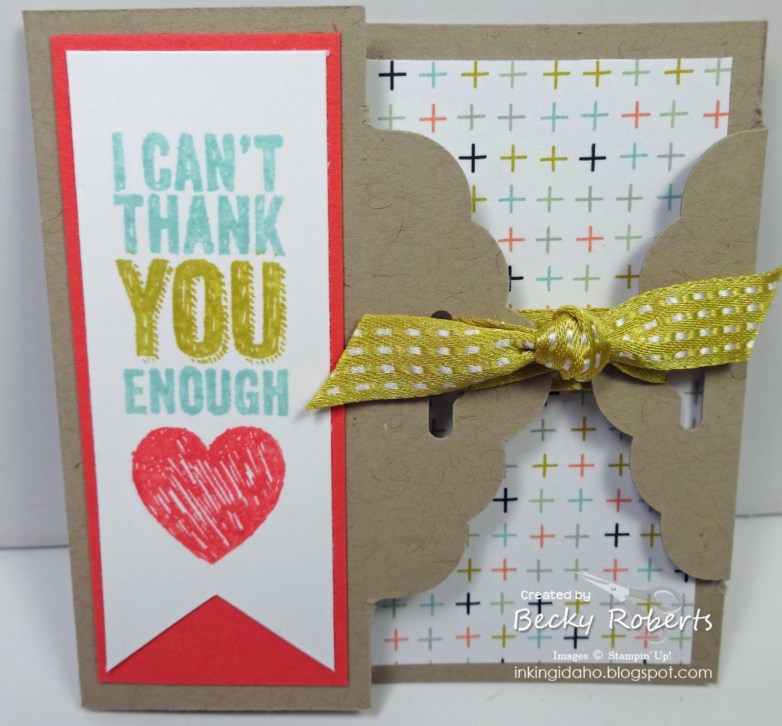 Tag Punch: How to Make a Greeting Card