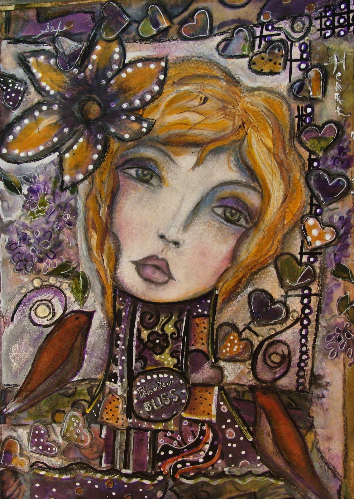 My Art Journal Faces