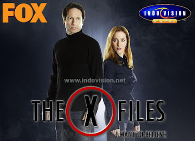 Jadwal tayang seri The X Files di Fox Channel Indovision.