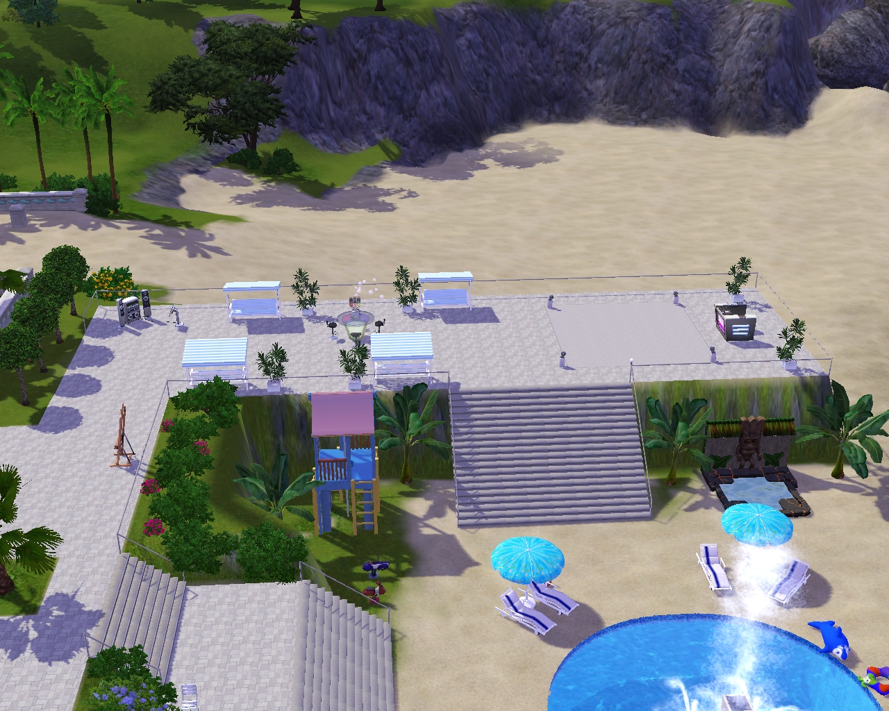 Как построить арочный мост - Sims 3, the - прохождение, гайд 60 Как построить арочный мост - Sims 3, the - прохождение, гайд 55