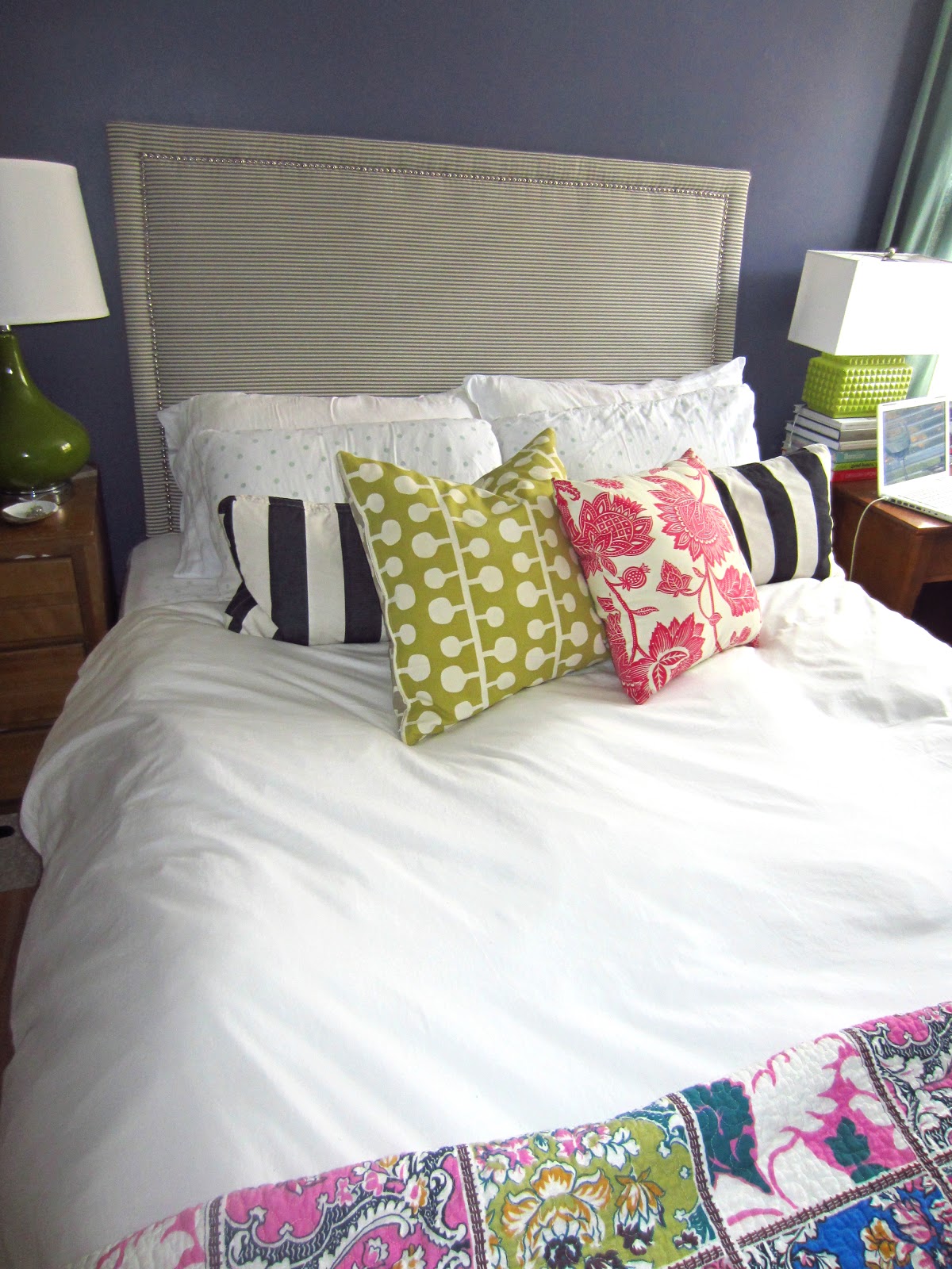DIY Upholstered Headboard! | The Shimmer