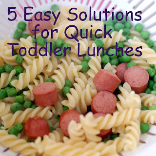 5 Easy Solutions for Quick Toddler Lunches