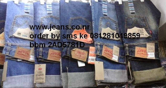 grosir jeans LEVIS import, lainnya, dll