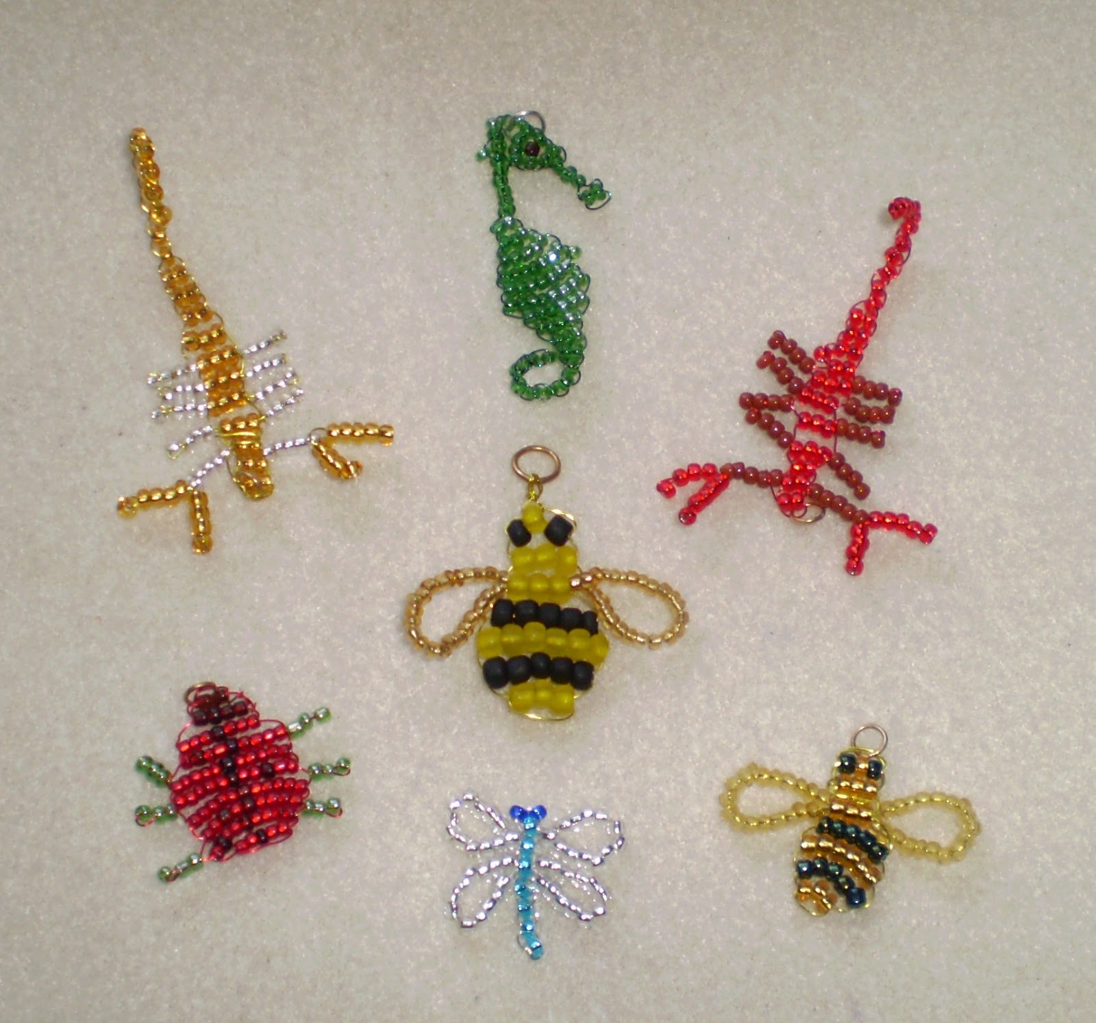 The World of Glitterwitch Using Beads & Wire