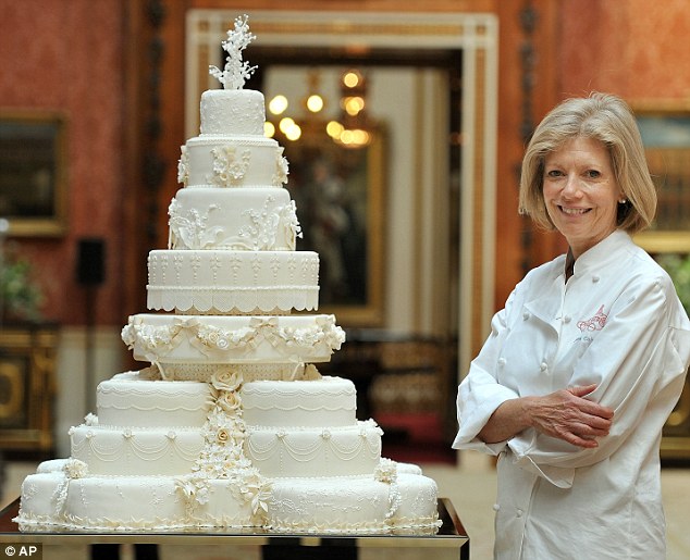 Prince William and Kate Middleton's wedding cake was made by Fiona Cairns