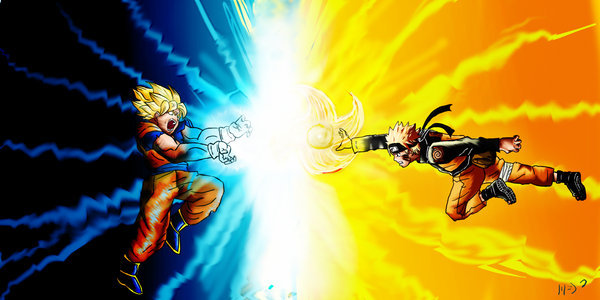 Dragon Ball versus Naruto