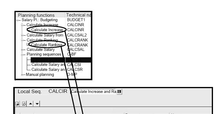 Local And Global Planning Sequences In SAP BW