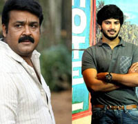 Mohanlal With Dulquar Salman! Mohanlal With Dulquar Salman!