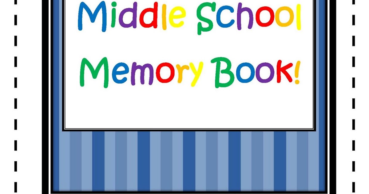 Engaging Lessons And Activities Middle School Memory Book!!!!