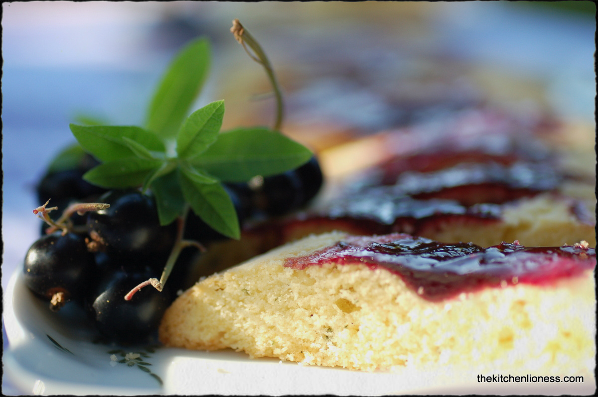 The Kitchen Lioness Black Currant Cookies with Lemon Verbena