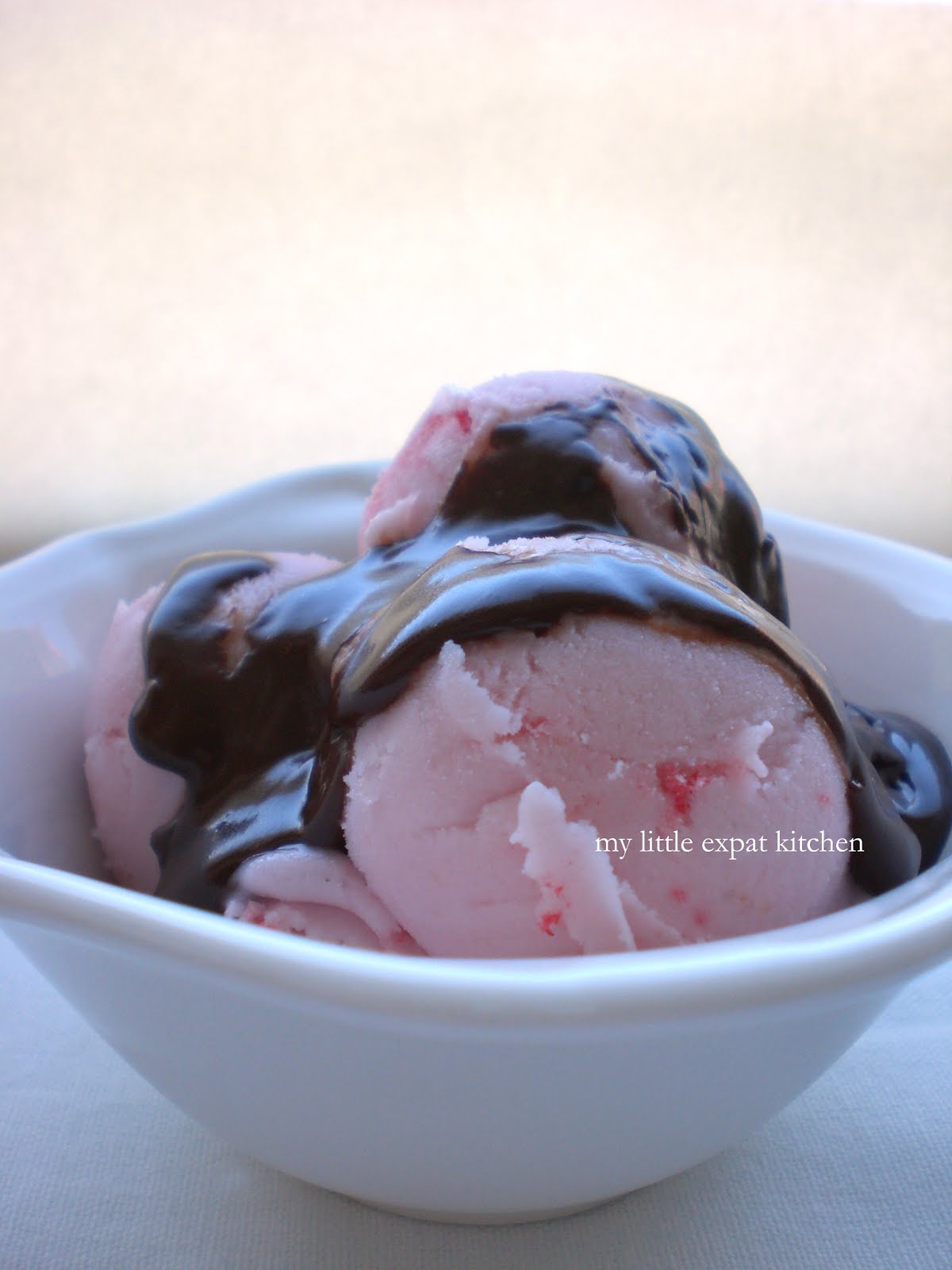 My Little Expat Kitchen Hot chocolate sauce