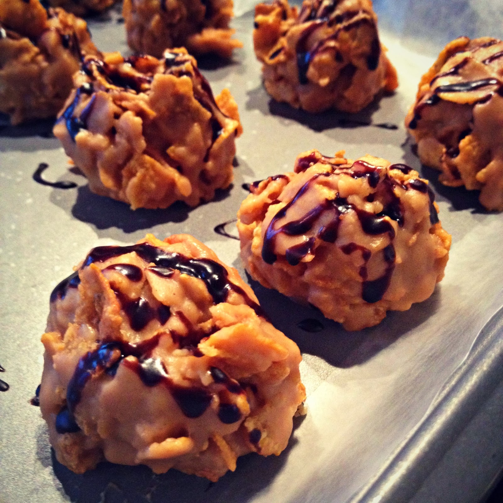 Peanut Butter Cornflake Clusters Quality Rivets