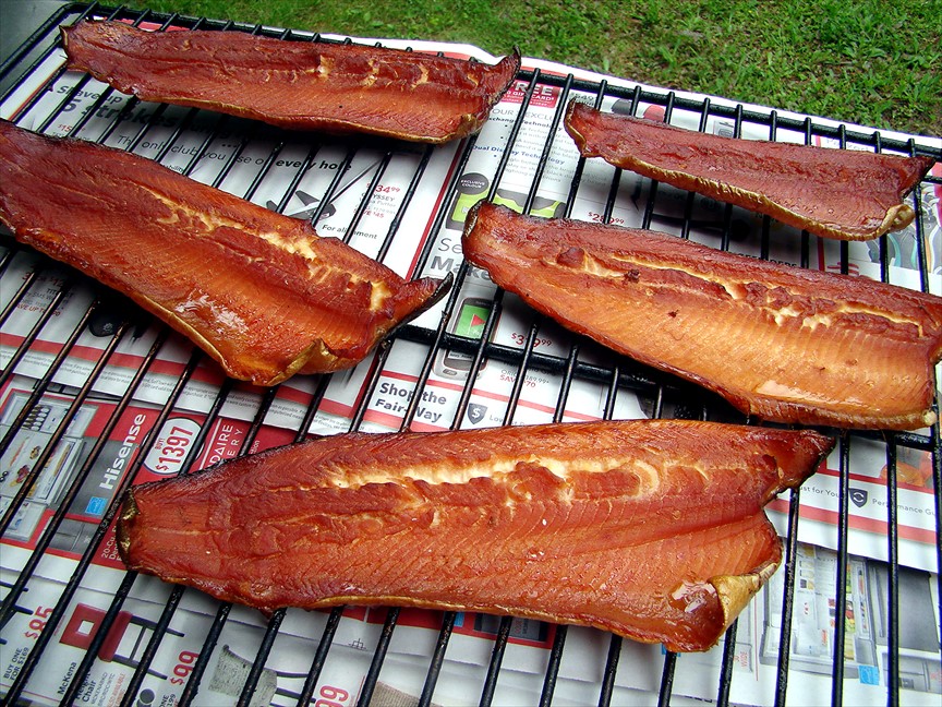 Cooking Gluten Free with Bea Maple Brined Smoked Rainbow Trout