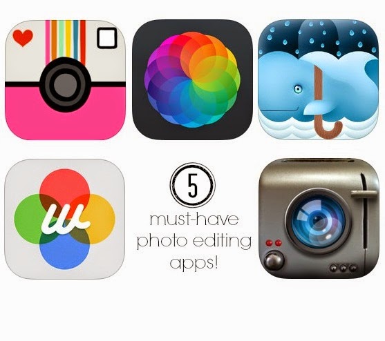 must-have photo editing apps!