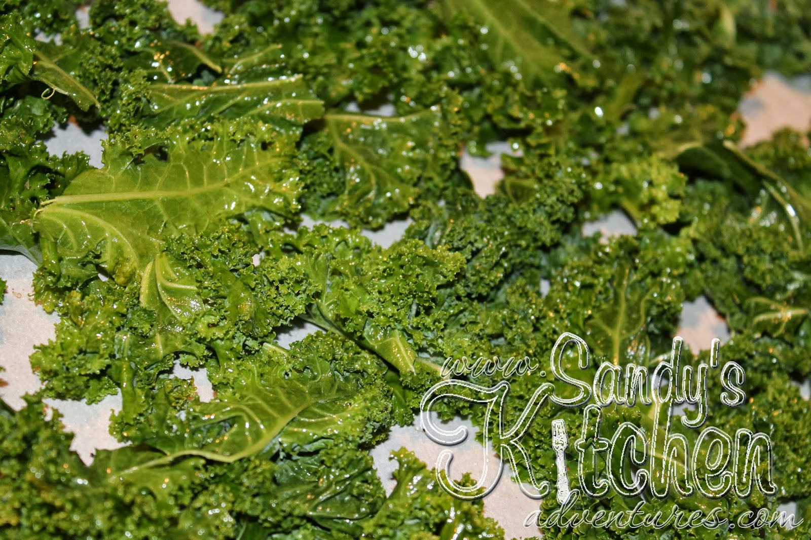 Kale Chips Sandy's Kitchen