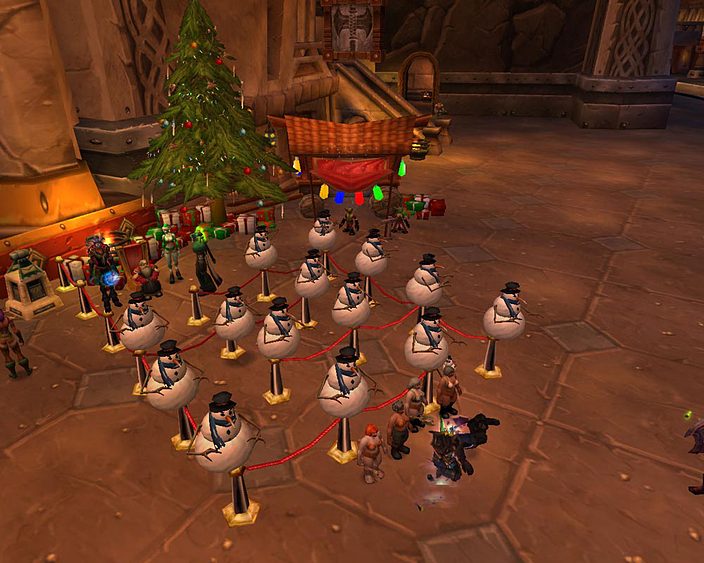 World of Warcraft новогодние ивенты
