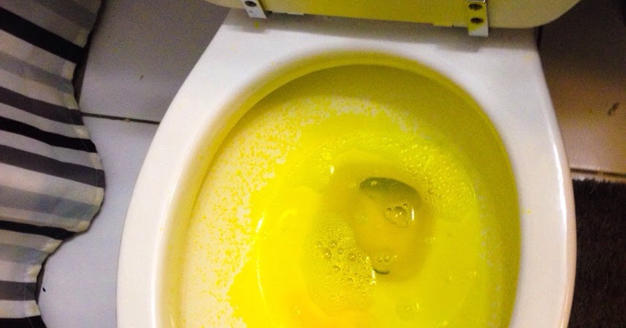 Yellow pee