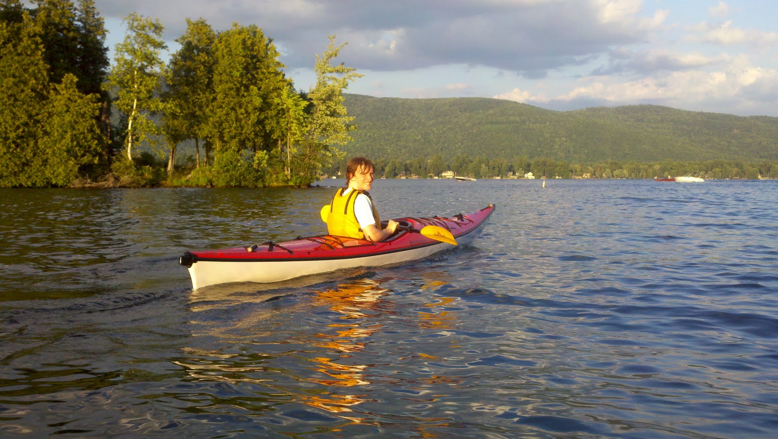 Off on Adventure Speaker Heck Island Lake NY 7/23/11