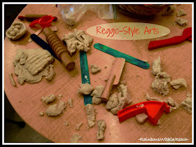 photo of: Reggio-Classroom using Clay via PreK+K Sharing 